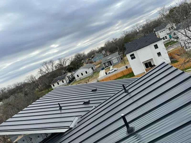 Standing seam metal roof panels with vents for Skylight Repair in Steubenville